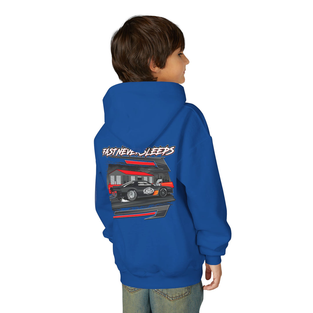Youth Camaro Race Car Hoodie - Multiple Colors