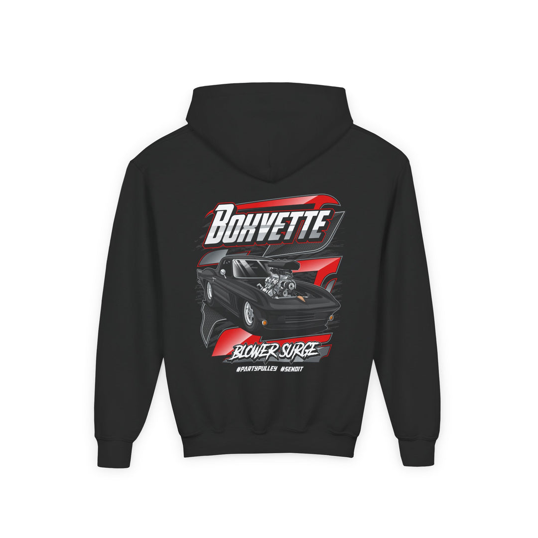 YOUTH Boxvette Muscle Car Hoodie - Multiple Colors