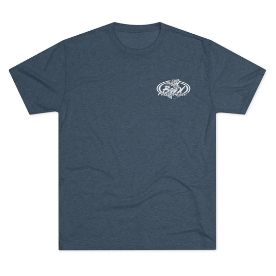 Fast Never Sleeps TRI BLEND Tee– for the Box Performance Collection from Supercharged Gear