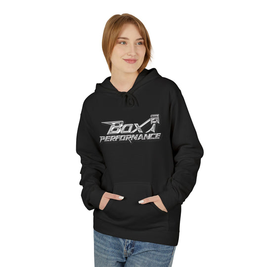 Box Performance Hoodie - "Friends Don’t Let Friends Drive Stock" Drag Racing Engine Graphic