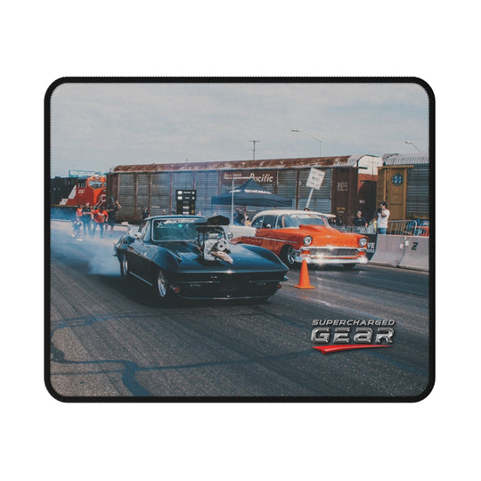Supercharger Gear Street Race Mouse Pads