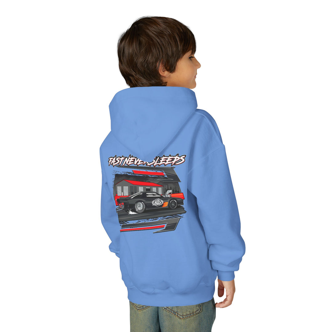 Youth Camaro Race Car Hoodie - Multiple Colors