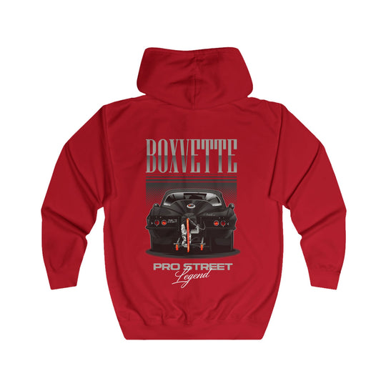 Boxvette Legend Pro Street 65 Corvette Zip Hoodie