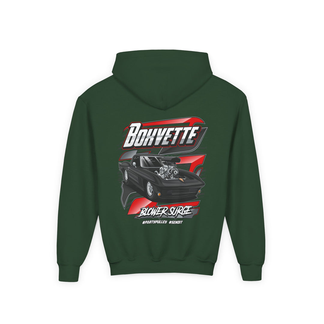 YOUTH Boxvette Muscle Car Hoodie - Multiple Colors