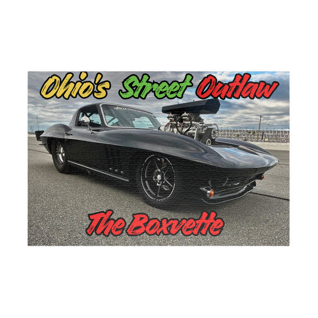 Boxvette Edition Classic Muscle Car Jigsaw Puzzle (110/252/520/1014 pcs)