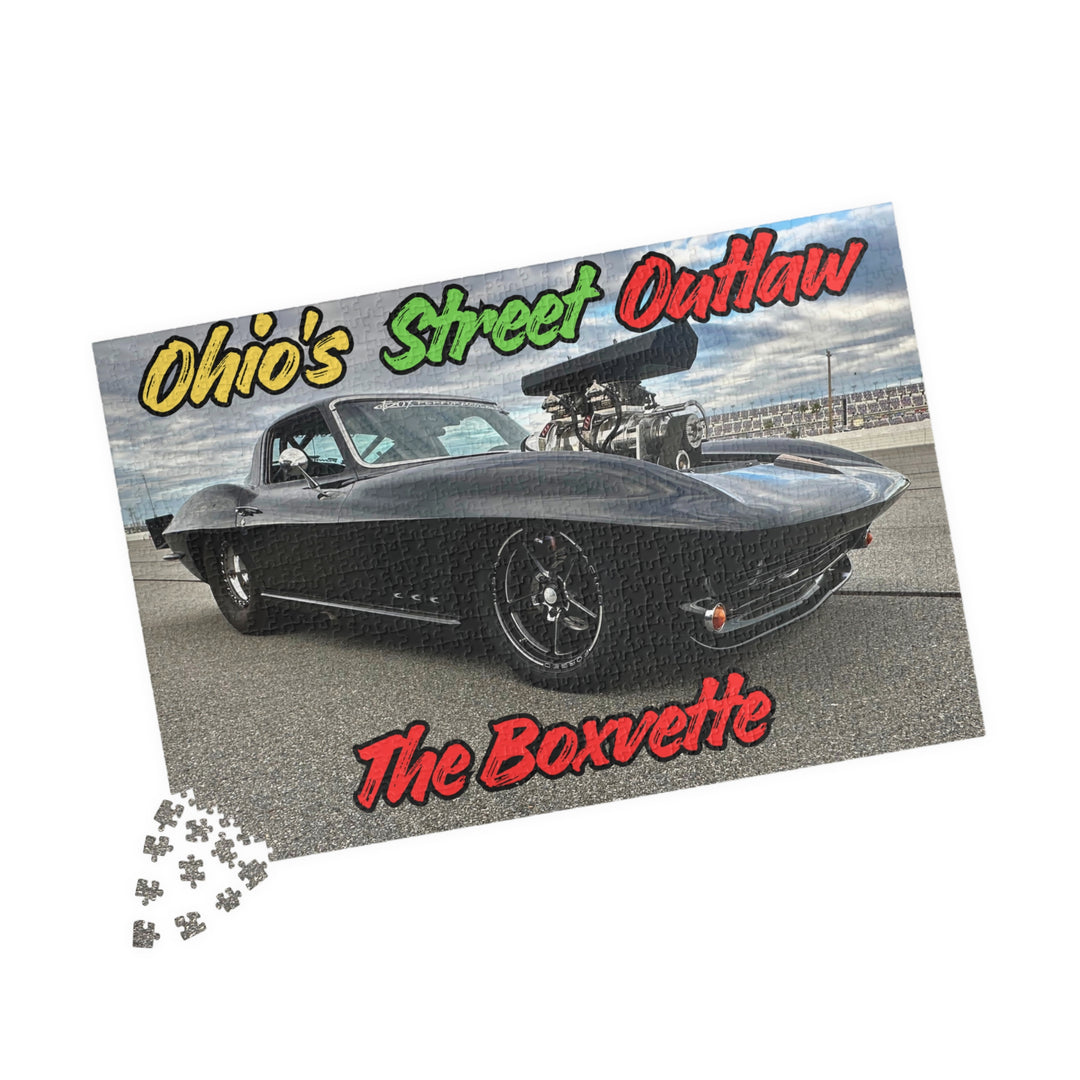 Boxvette Edition Classic Muscle Car Jigsaw Puzzle (110/252/520/1014 pcs)