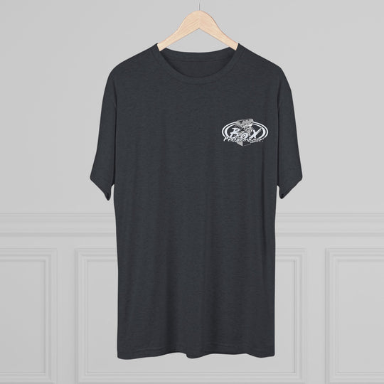 Fast Never Sleeps TRI BLEND Tee– for the Box Performance Collection from Supercharged Gear