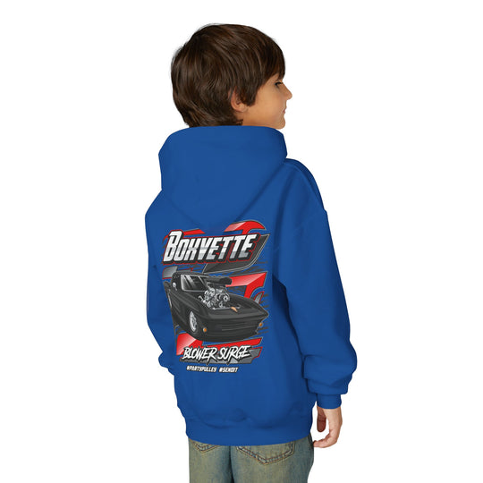 YOUTH Boxvette Muscle Car Hoodie - Multiple Colors