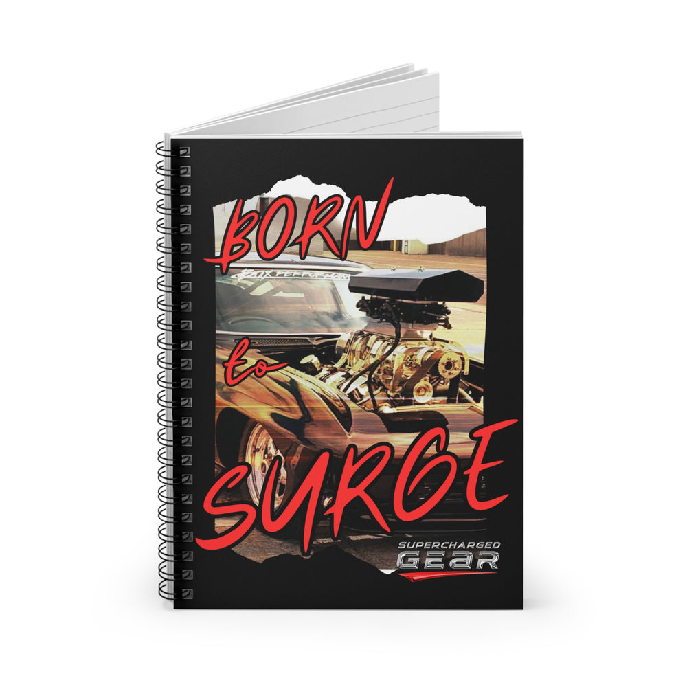 “Born to Surge” Boxvette Edition 6 x 8 Spiral lined Notebook 59 Sheets