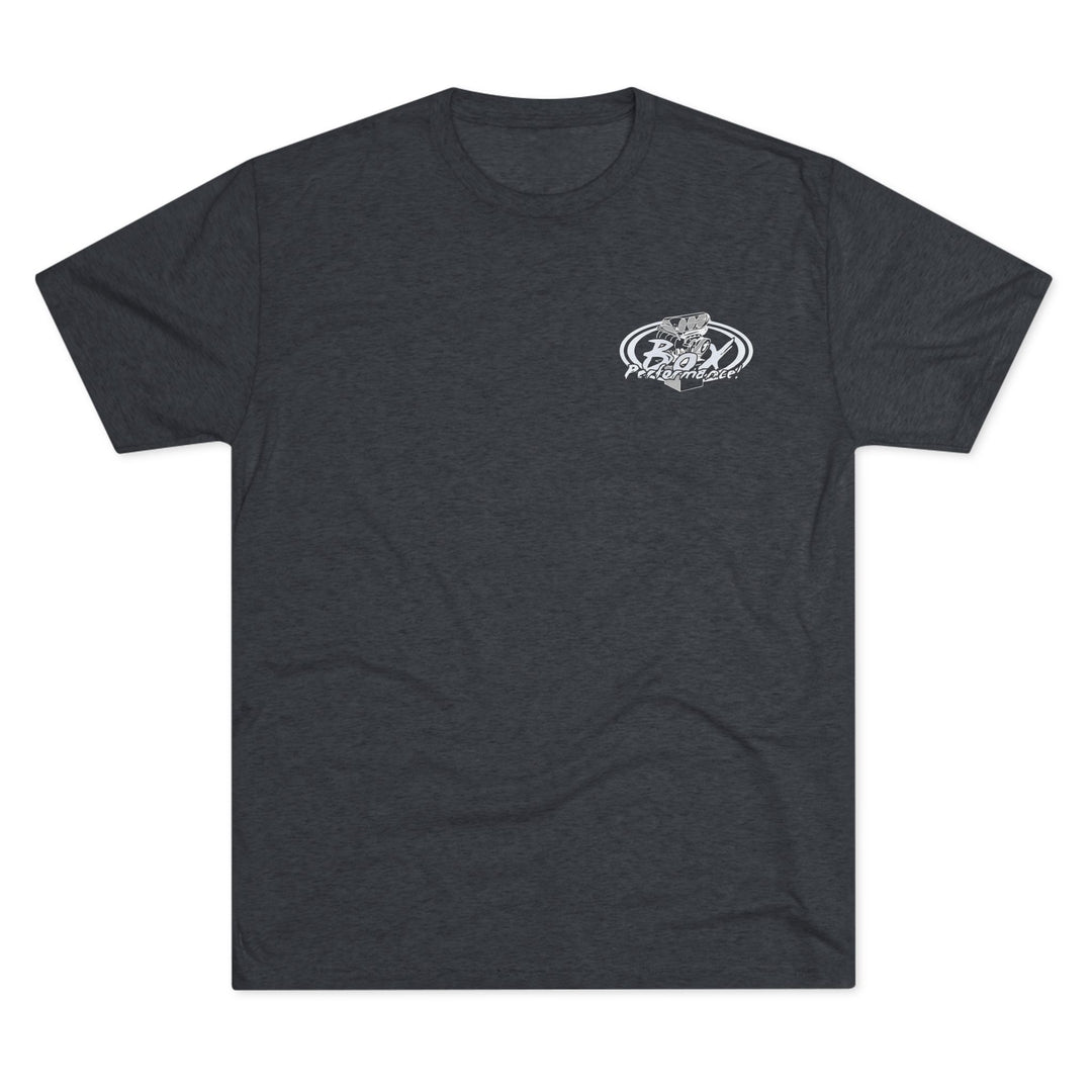 Fast Never Sleeps TRI BLEND Tee– for the Box Performance Collection from Supercharged Gear
