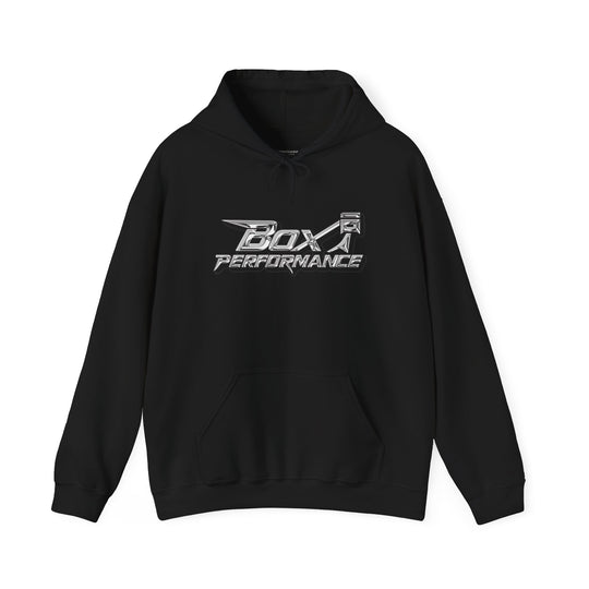 Box Performance Blower Design Logo Hoodie  50/50 Cotton Blend