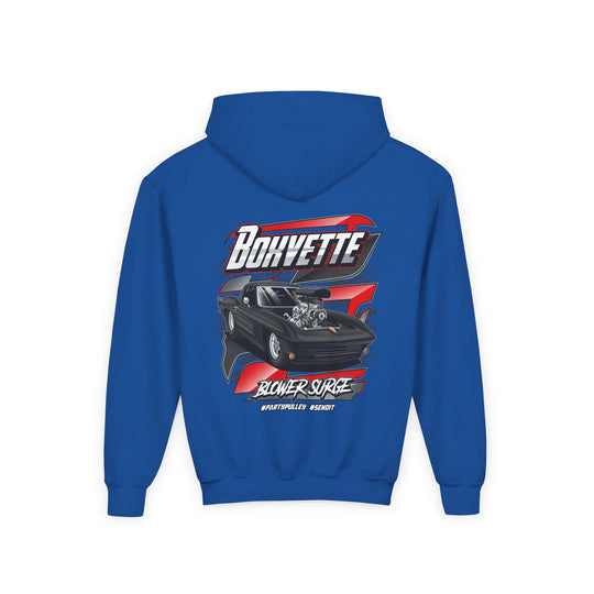 YOUTH Boxvette Muscle Car Hoodie - Multiple Colors
