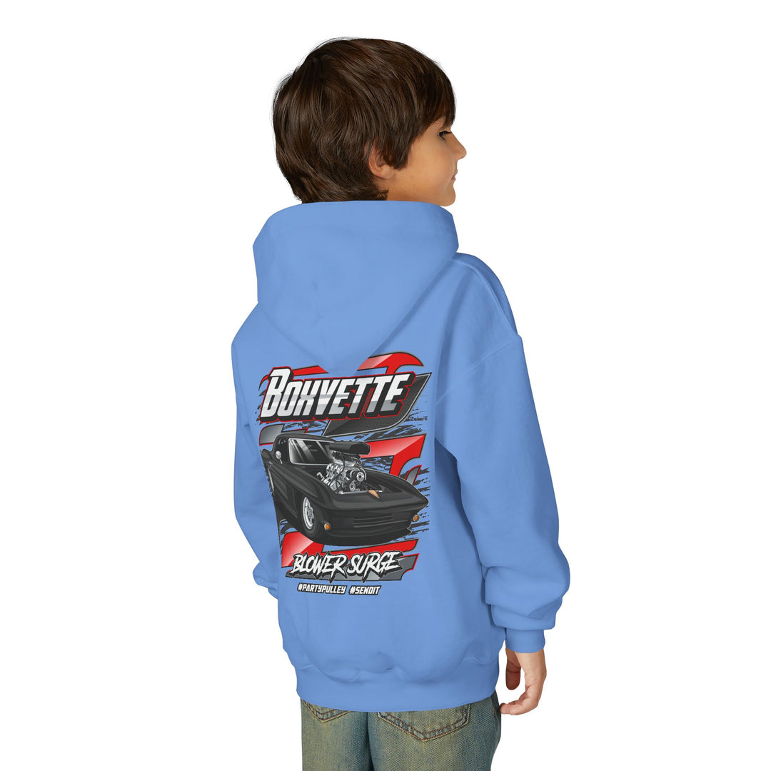 YOUTH Boxvette Muscle Car Hoodie - Multiple Colors