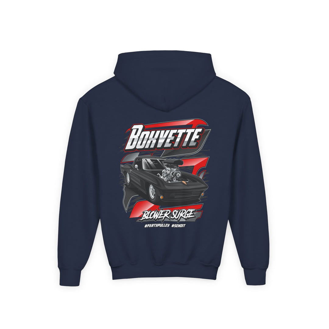 YOUTH Boxvette Muscle Car Hoodie - Multiple Colors