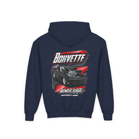 YOUTH Boxvette Muscle Car Hoodie - Multiple Colors