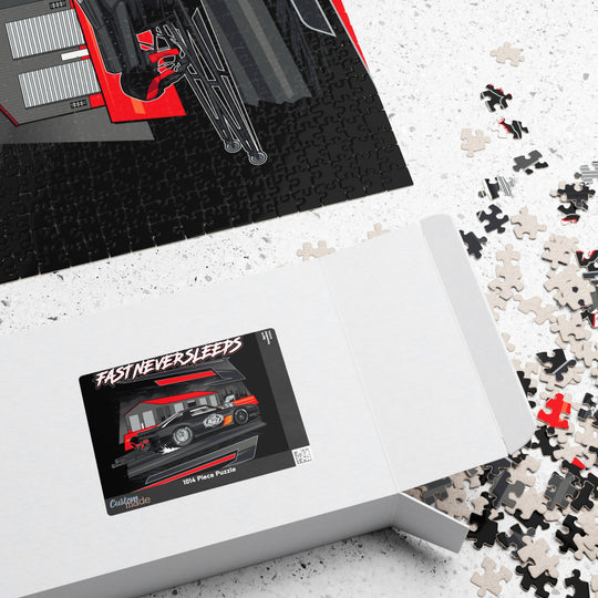 Blown Race Car 'Fast Never Sleeps" Jigsaw Puzzle (110/252/520/1014 pcs)