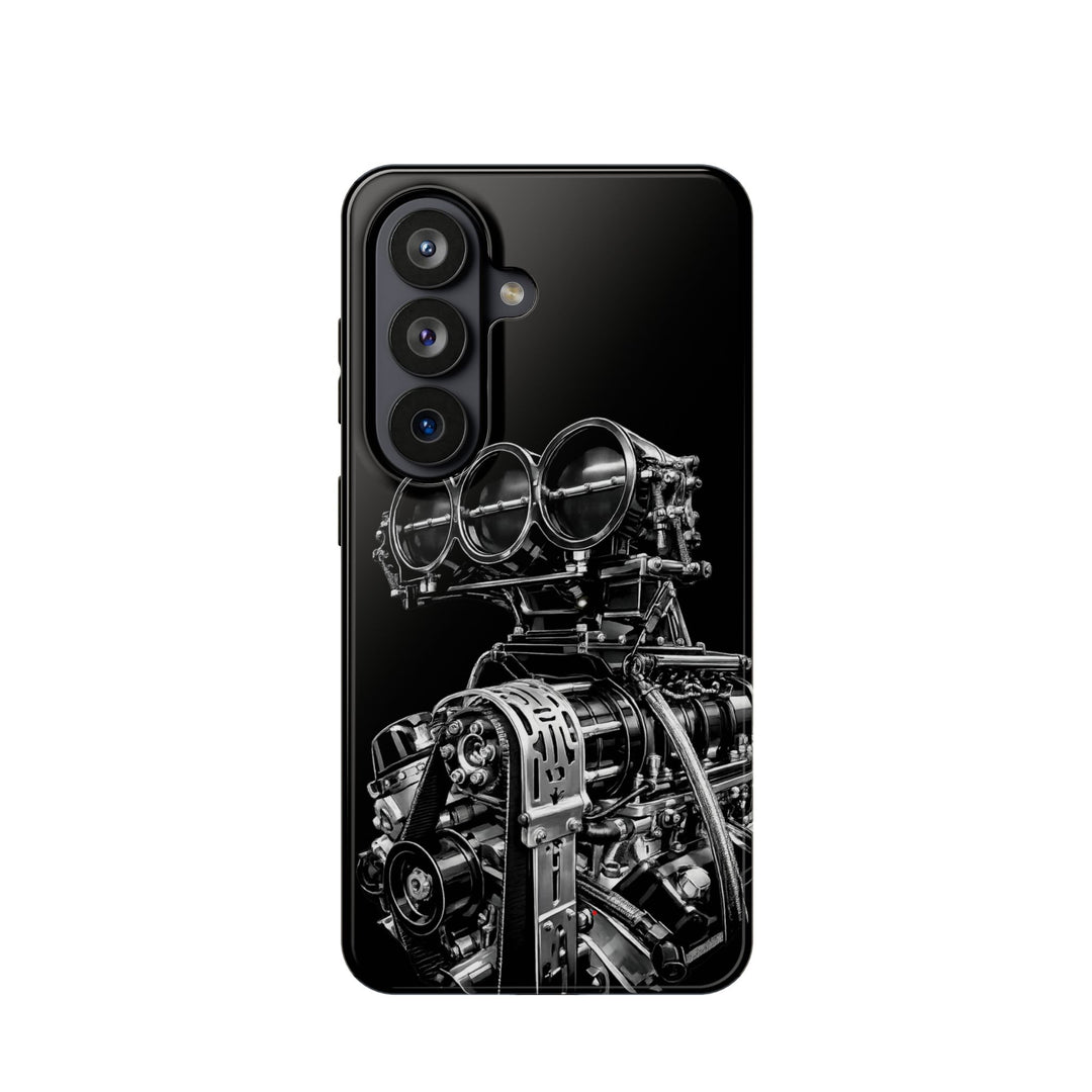 Engine V8 Black Magnetic Impact-Resistant Phone Case