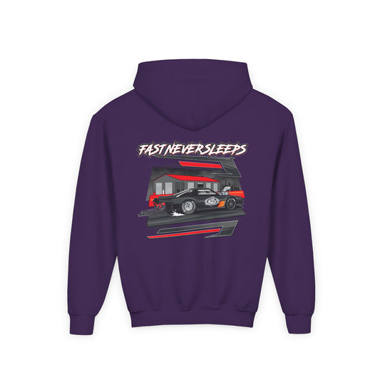 Youth Camaro Race Car Hoodie - Multiple Colors