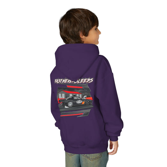 Youth Camaro Race Car Hoodie - Multiple Colors