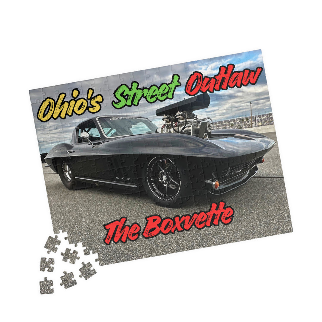 Boxvette Edition Classic Muscle Car Jigsaw Puzzle (110/252/520/1014 pcs)