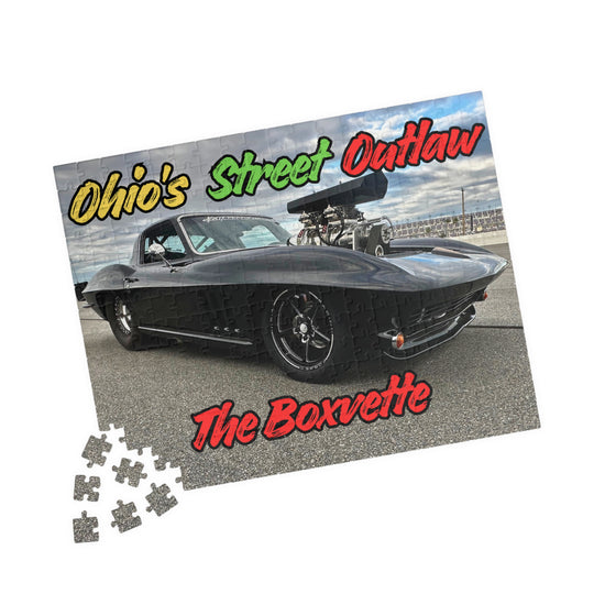 Boxvette Edition Classic Muscle Car Jigsaw Puzzle (110/252/520/1014 pcs)