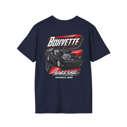 Boxvette Pro Street Corvette Blower Surge Softstyle T-Shirt
