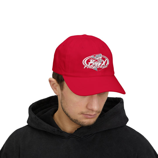 Box Performance Embroidered Logo Baseball Hat