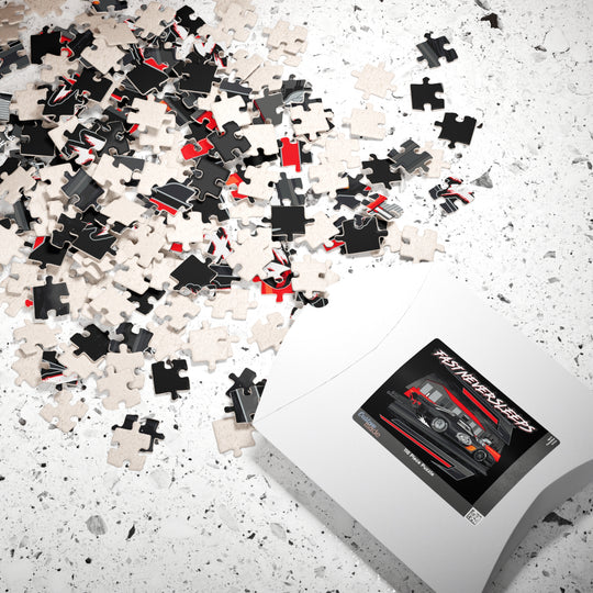 Blown Race Car 'Fast Never Sleeps" Jigsaw Puzzle (110/252/520/1014 pcs)
