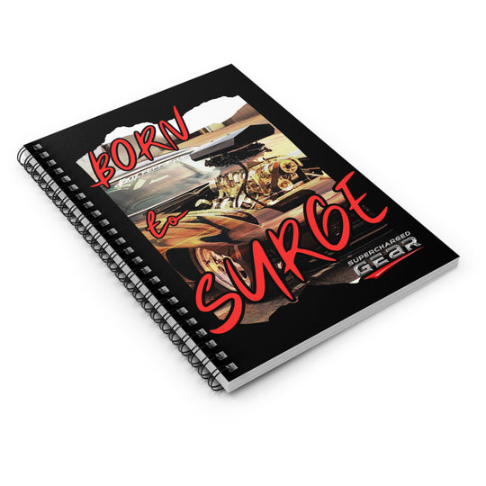 “Born to Surge” Boxvette Edition 6 x 8 Spiral lined Notebook 59 Sheets