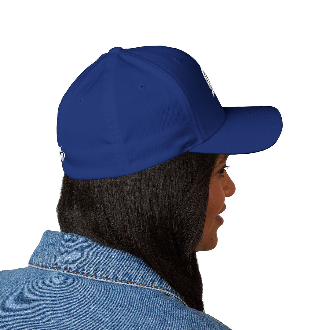 Flex Fit Embroidered 'Original Box Performance' Logo Hat Structured Closed-Back