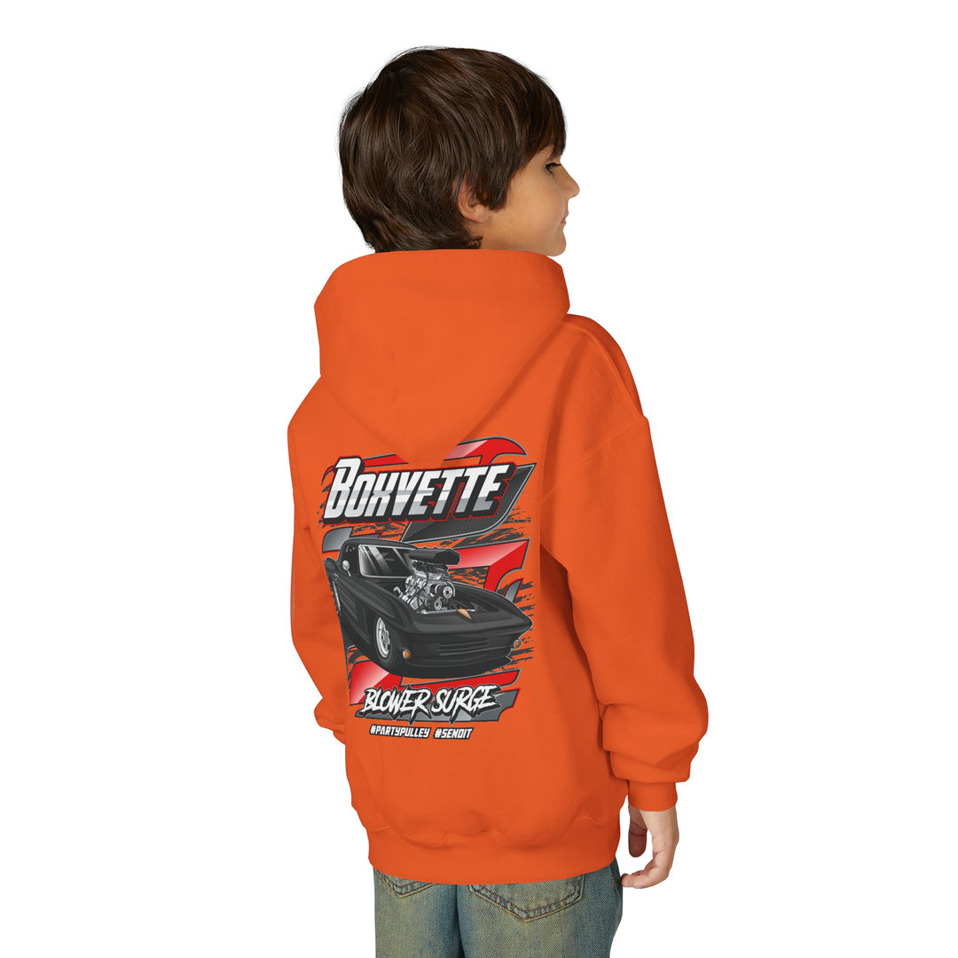 YOUTH Boxvette Muscle Car Hoodie - Multiple Colors