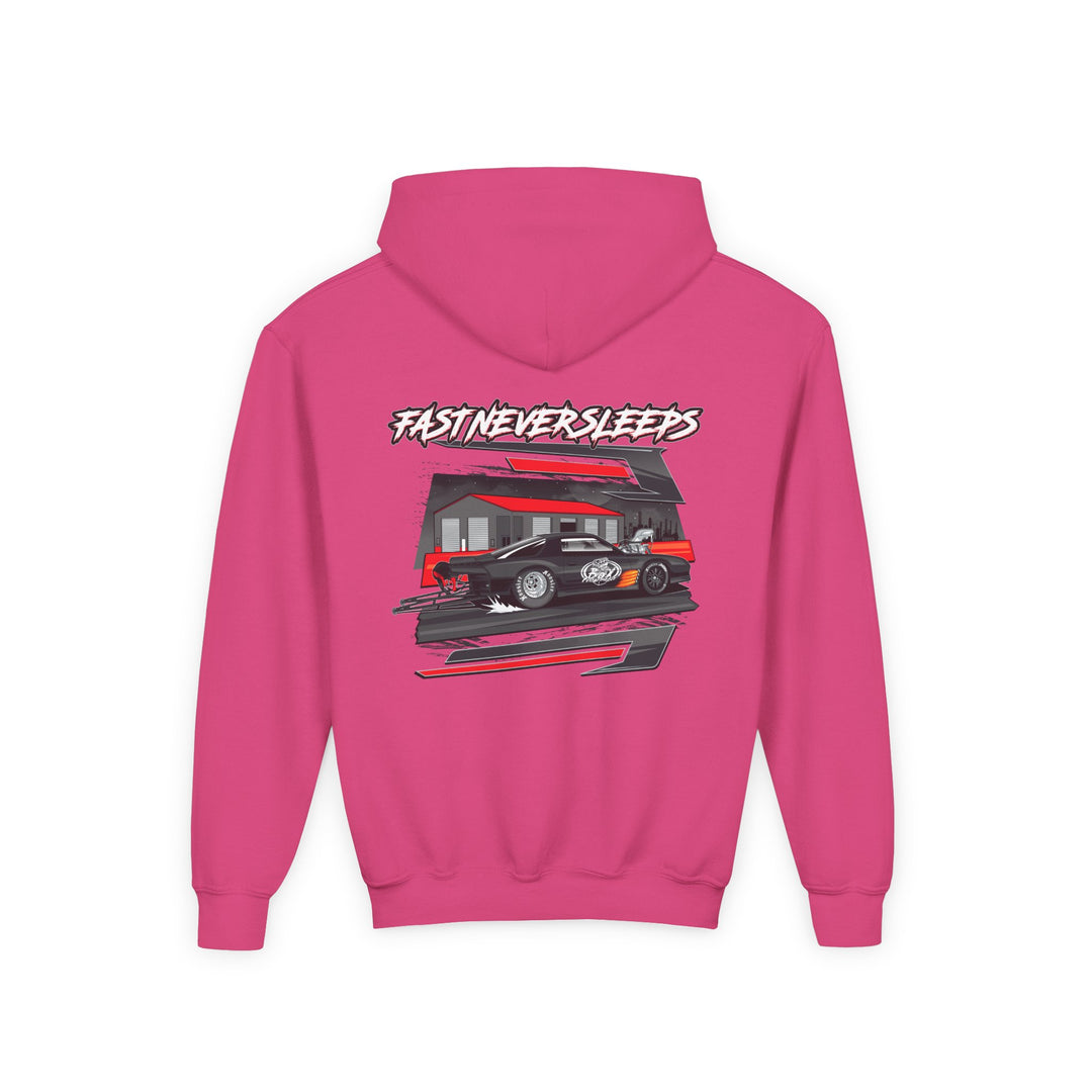 Youth Camaro Race Car Hoodie - Multiple Colors