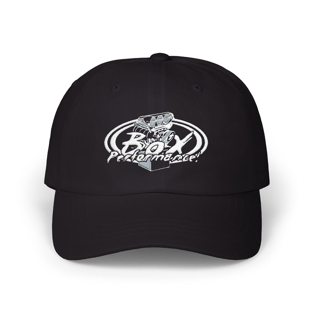 Box Performance Logo  - Classic Low Profile Dad Cap for Car Enthusiasts
