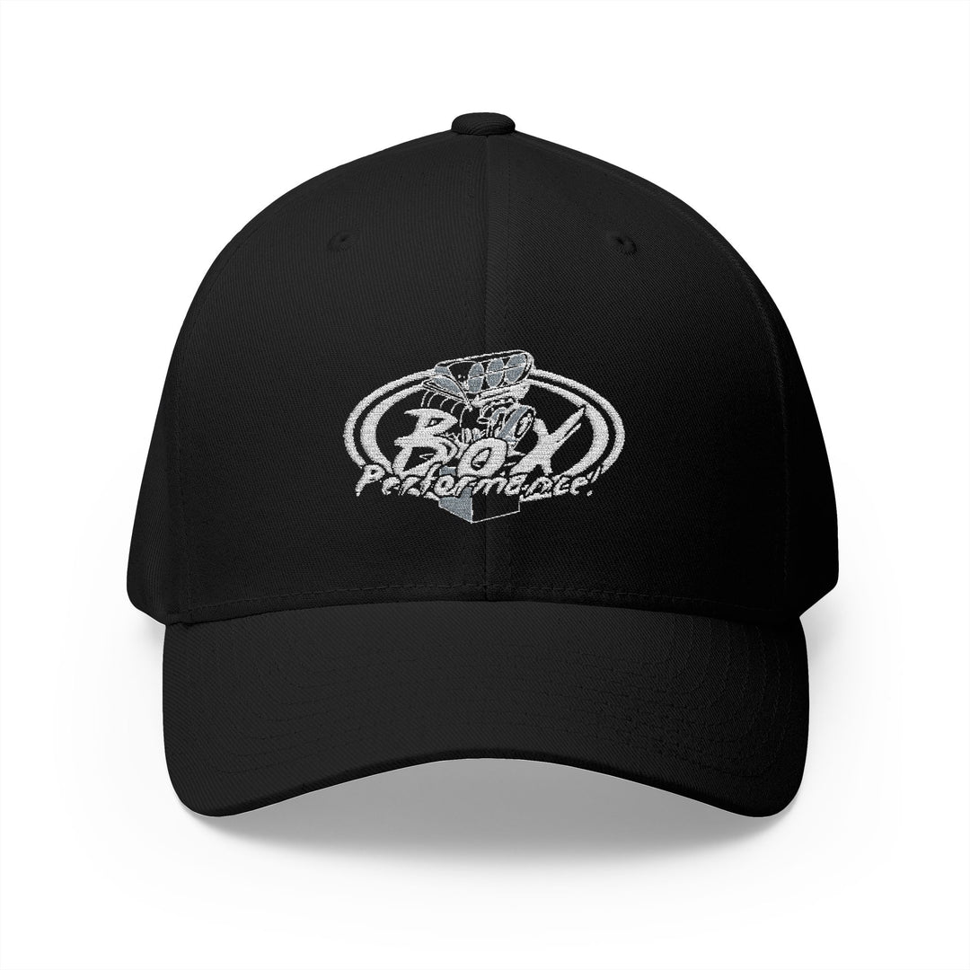 Flex Fit Embroidered 'Original Box Performance' Logo Hat Structured Closed-Back