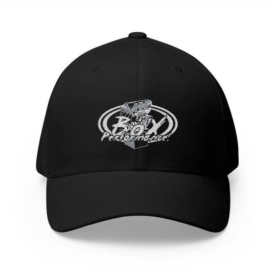 Flex Fit Embroidered 'Original Box Performance' Logo Hat Structured Closed-Back