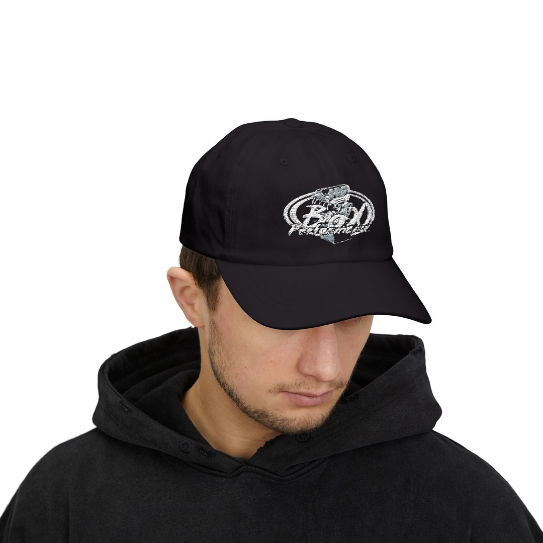 Box Performance Embroidered Logo Baseball Hat