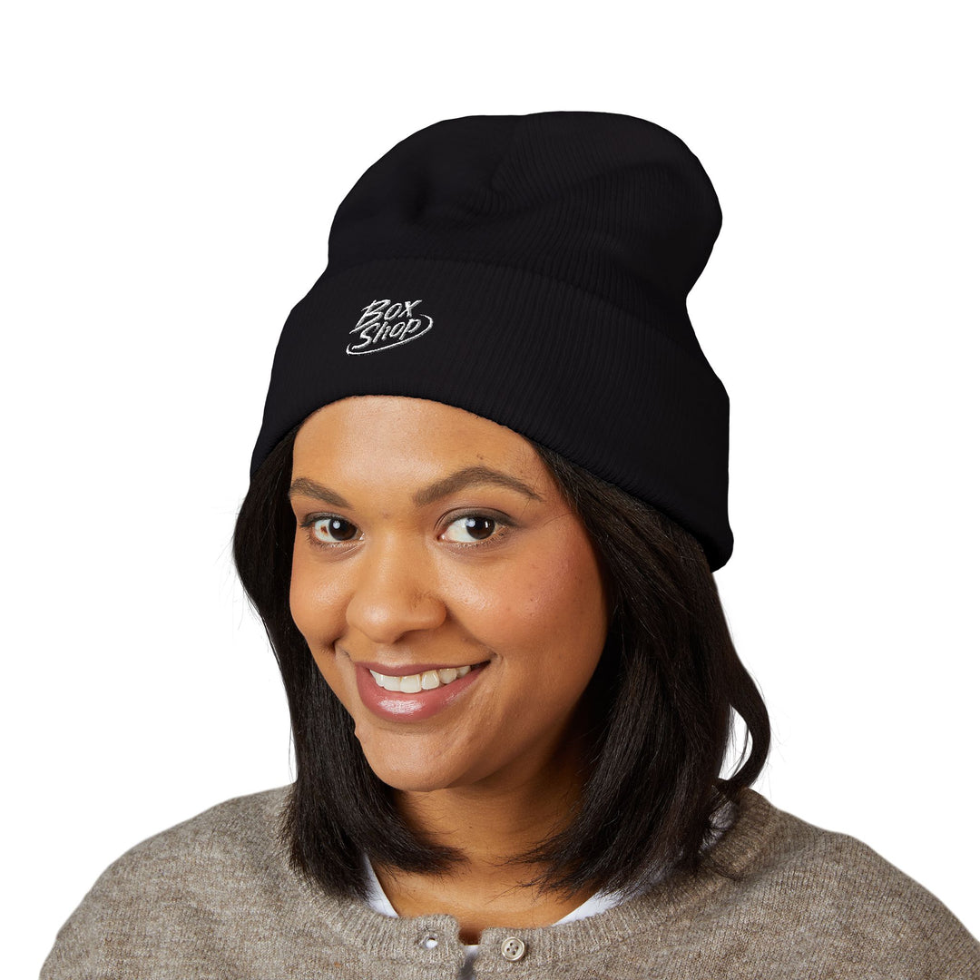 Box Performance Box Shop Embroidered Classic Cuffed Beanie