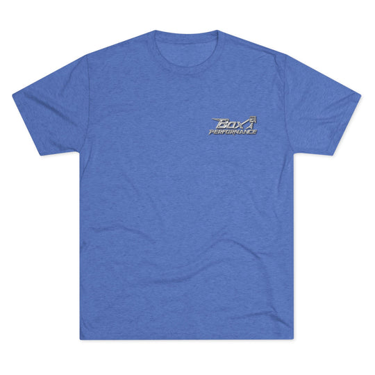 Pro Street Corvette Blower Surge Tri - Blend T‑Shirt - Boxvette