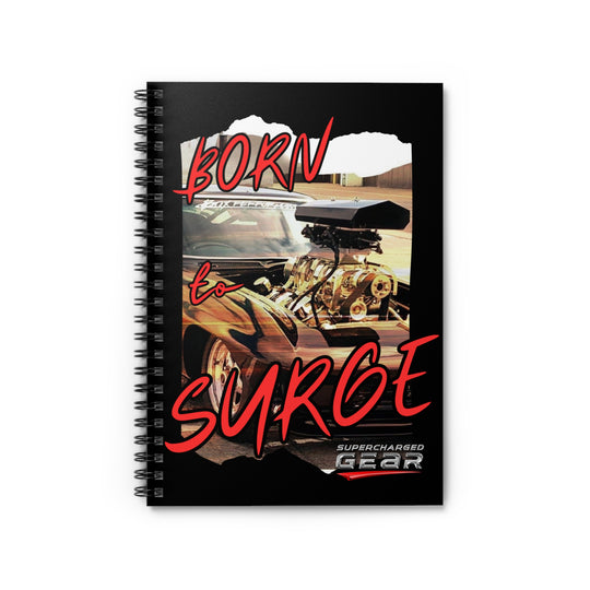 “Born to Surge” Boxvette Edition 6 x 8 Spiral lined Notebook 59 Sheets