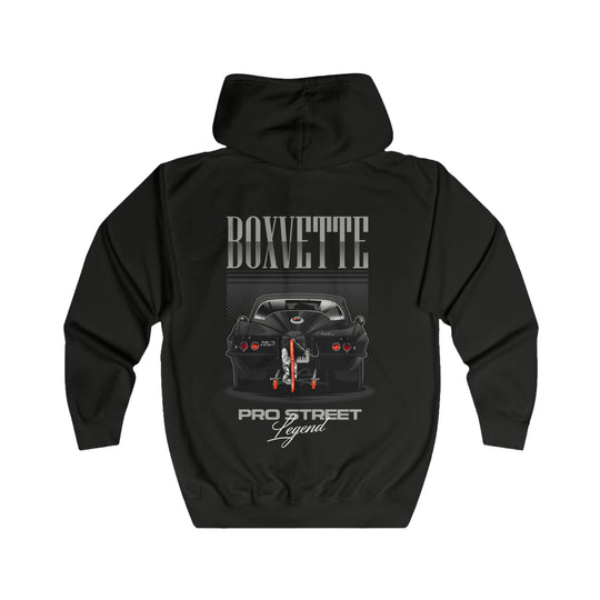 Boxvette Legend Pro Street 65 Corvette Zip Hoodie