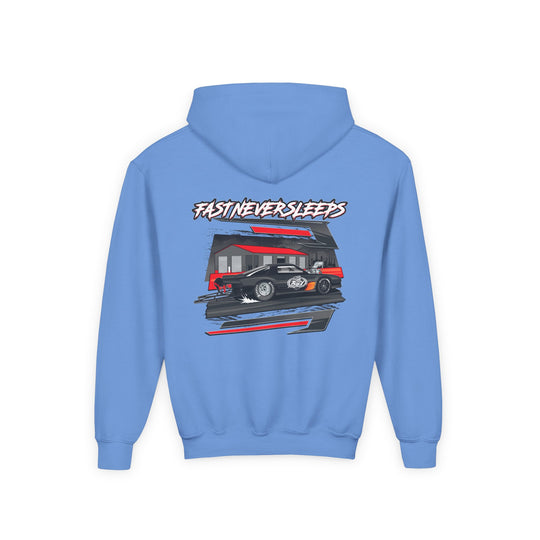 Youth Camaro Race Car Hoodie - Multiple Colors