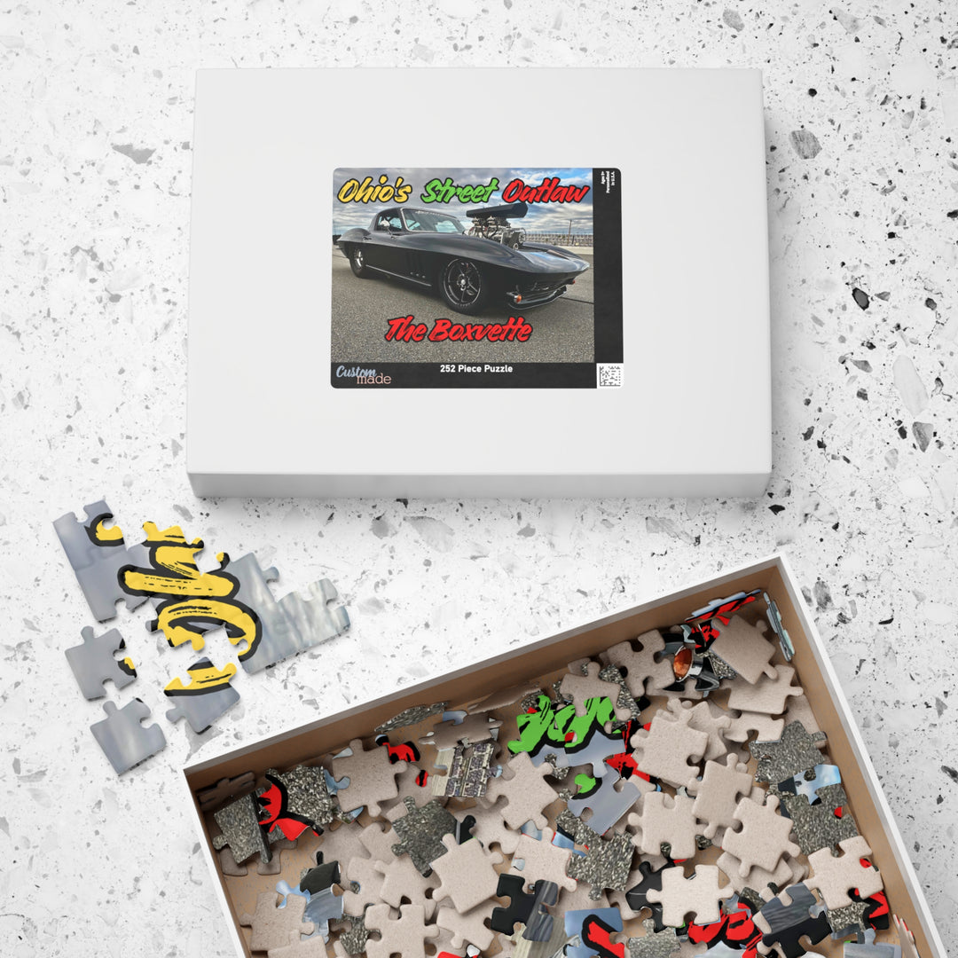 Boxvette Edition Classic Muscle Car Jigsaw Puzzle (110/252/520/1014 pcs)
