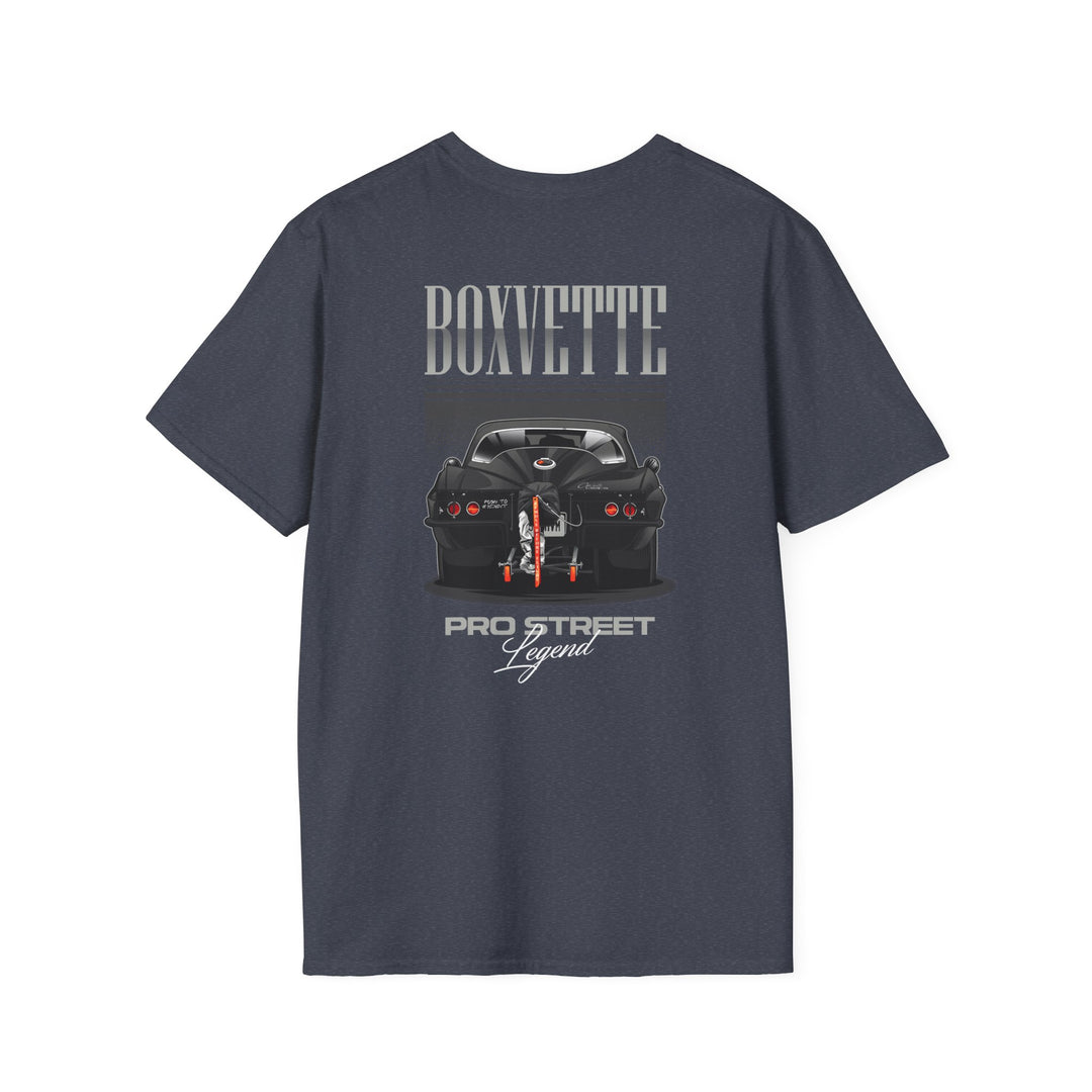 1965 Pro Street Corvette Softstyle T-shirt - Boxvette