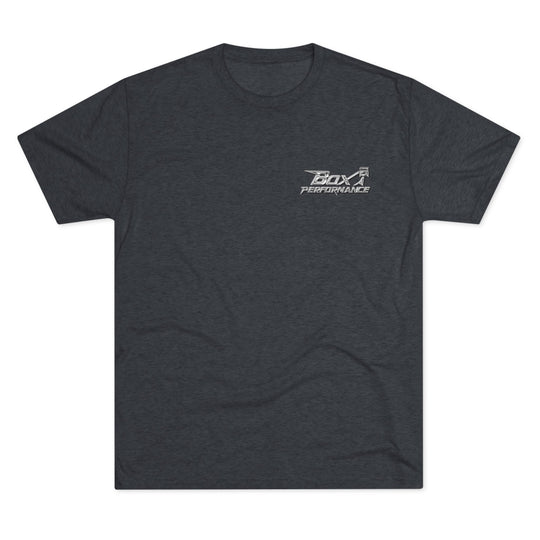 Pro Street Corvette Blower Surge Tri - Blend T‑Shirt - Boxvette