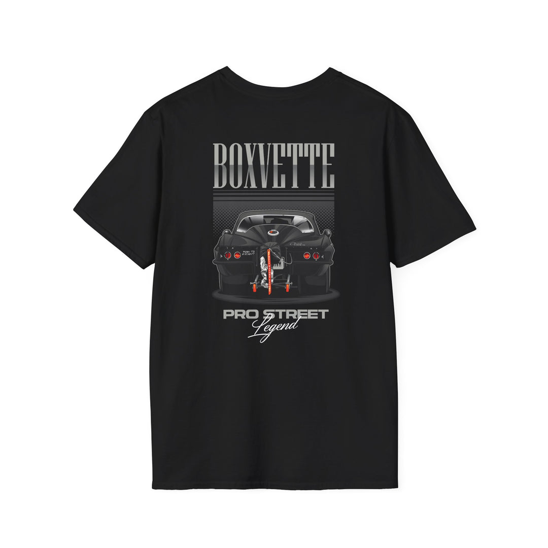 1965 Pro Street Corvette Softstyle T-shirt - Boxvette