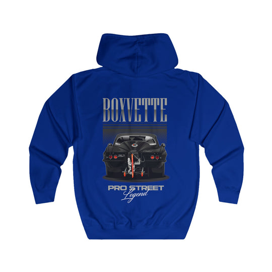 Boxvette Legend Pro Street 65 Corvette Zip Hoodie