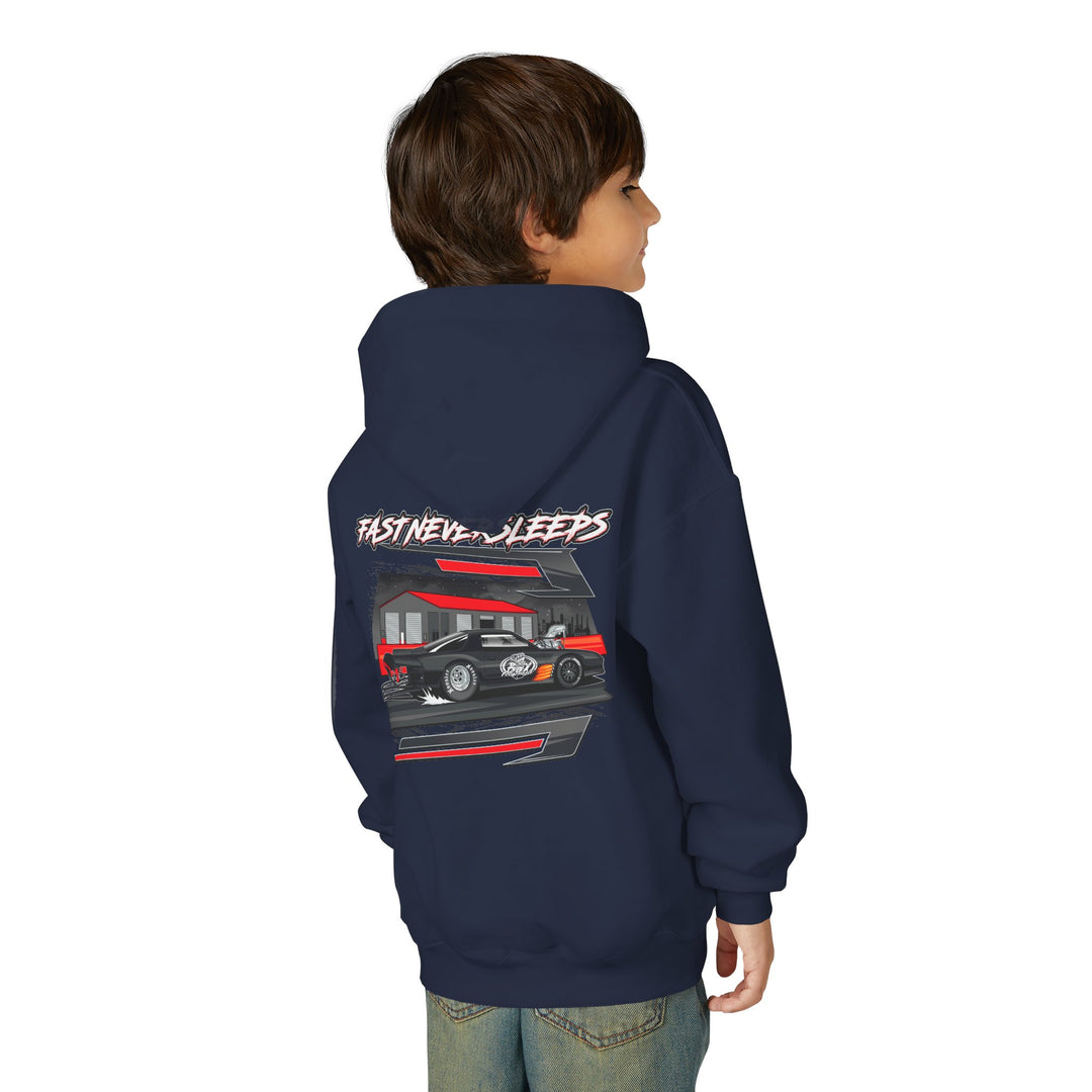 Youth Camaro Race Car Hoodie - Multiple Colors