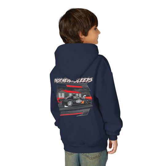 Youth Camaro Race Car Hoodie - Multiple Colors