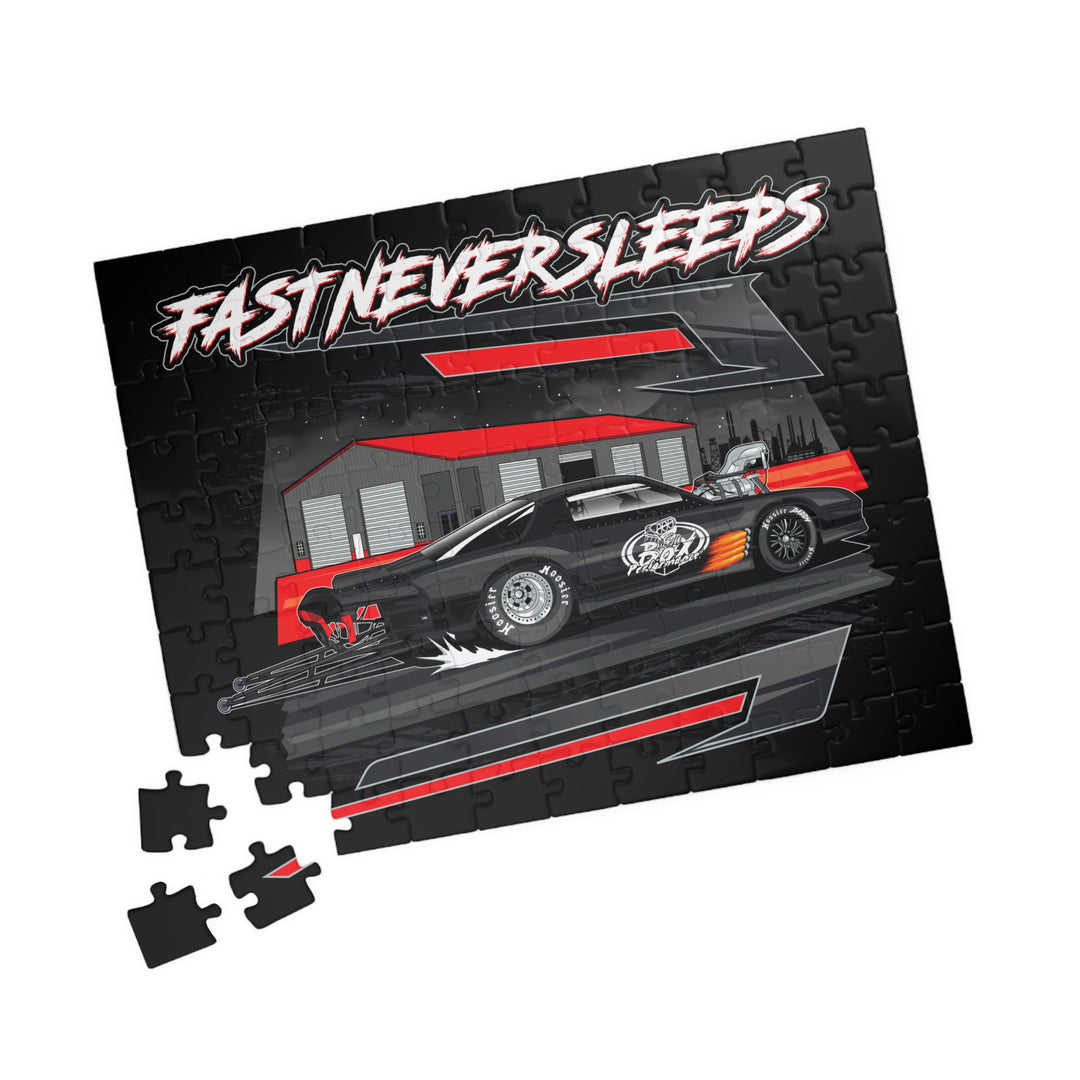 Blown Race Car 'Fast Never Sleeps" Jigsaw Puzzle (110/252/520/1014 pcs)