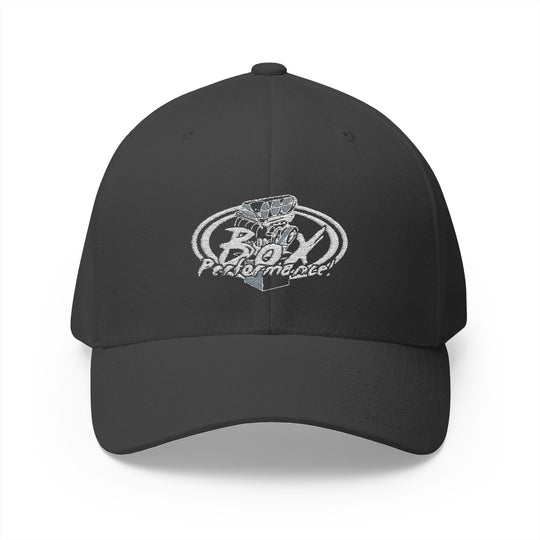 Flex Fit Embroidered 'Original Box Performance' Logo Hat Structured Closed-Back
